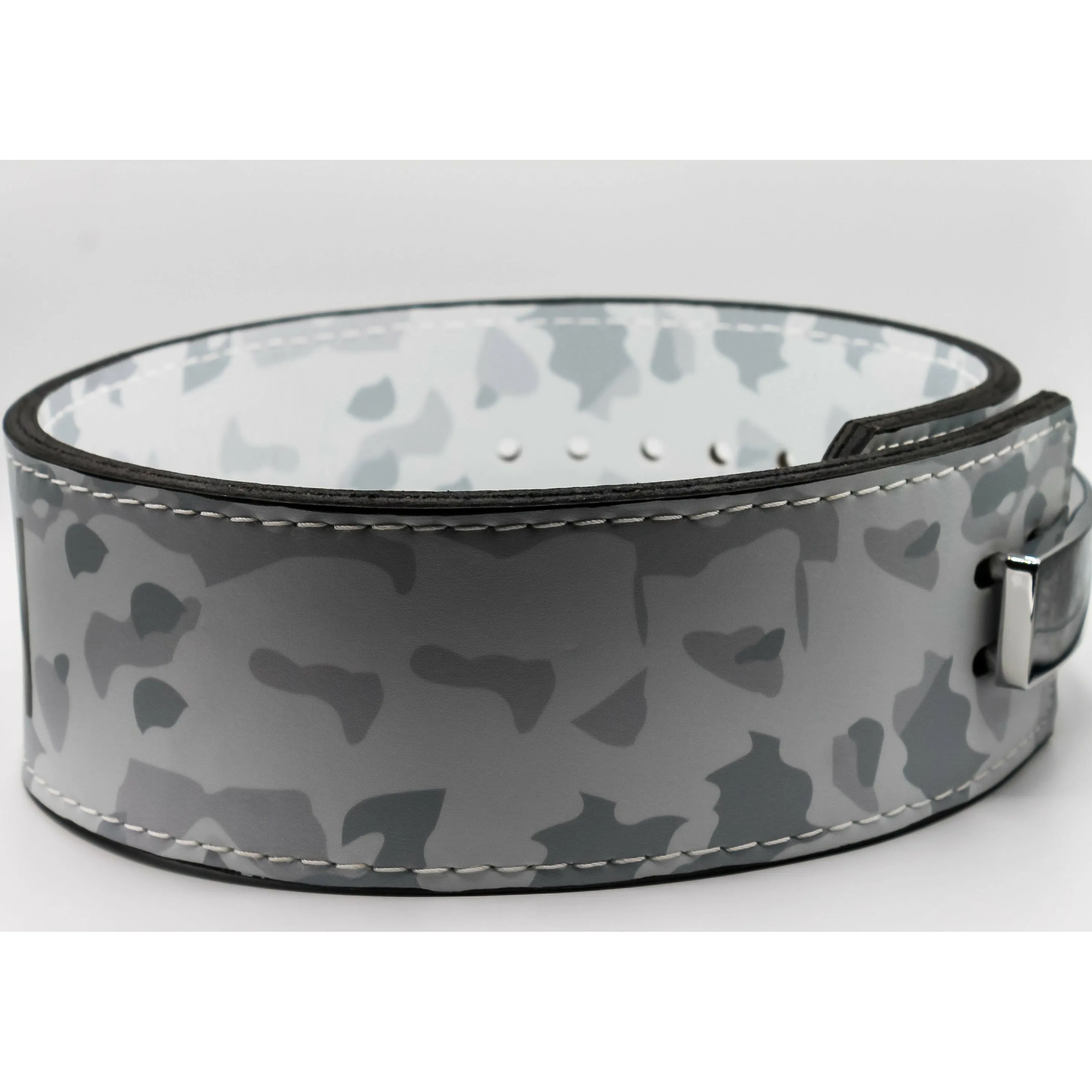 13MM LEVER BELT - CAMO WHITE