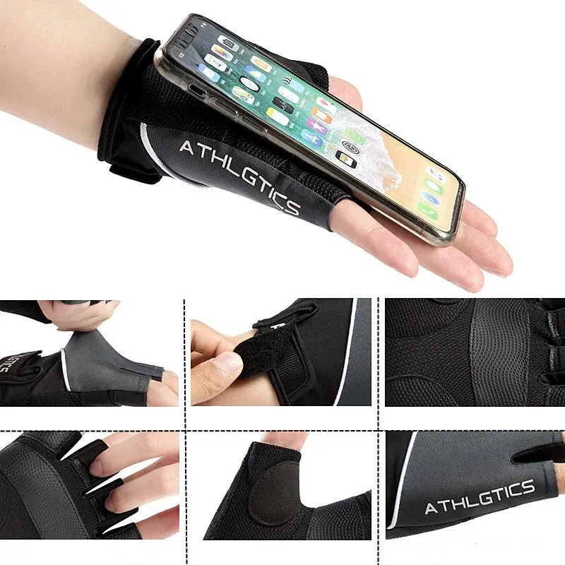 1Pair Workout Gloves for Men Gym Training