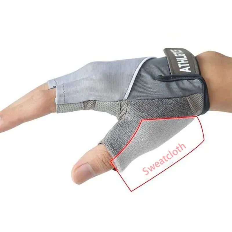 1Pair Workout Gloves for Men Gym Training
