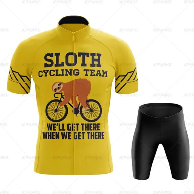 2021 ProTeam Cycling Set Man Cycling Jersey Short Sleeve Bicycle Clothing Kit Mtb Bike Wear Triathlon Uniforme Maillot Ciclismo