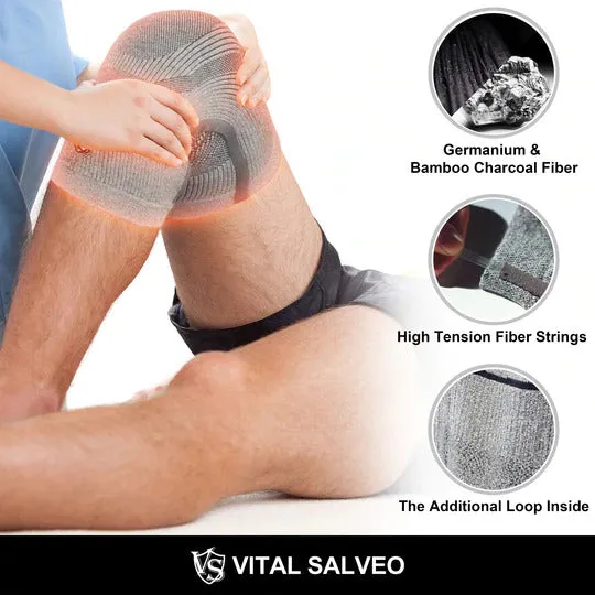 3D KNIT KNEE SLEEVE/BRACE ST3-STAY WARM - SIZE LARGE, RETAILS $50US 