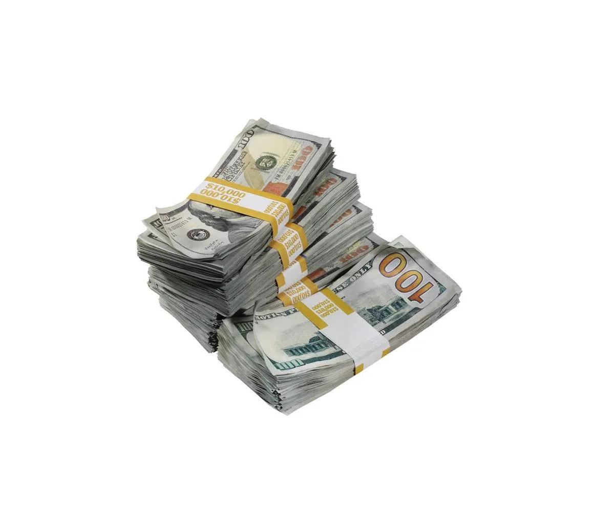 $50,000 Vintage Look Money With Money Bag - Blank Fillers