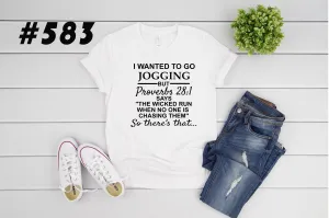 #583 I Wanted To Go Jogging