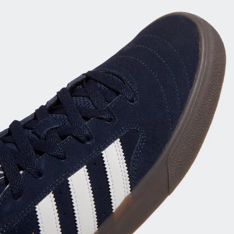 Adidas Skateboarding Busenitz Vulc II Collegiate Navy/FootwearWhite/Bluebird Shoes