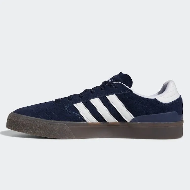 Adidas Skateboarding Busenitz Vulc II Collegiate Navy/FootwearWhite/Bluebird Shoes