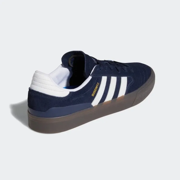 Adidas Skateboarding Busenitz Vulc II Collegiate Navy/FootwearWhite/Bluebird Shoes