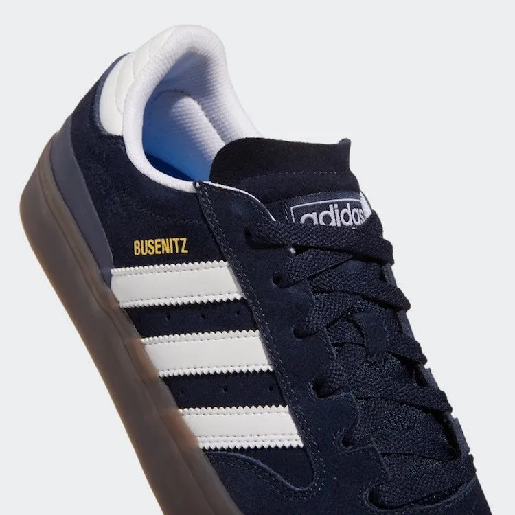 Adidas Skateboarding Busenitz Vulc II Collegiate Navy/FootwearWhite/Bluebird Shoes