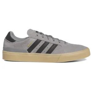 Adidas Skateboarding Busenitz Vulc II Grey Three/Core Black/Gold Metallic Shoes