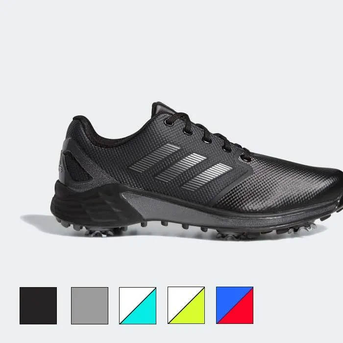 Adidas ZG21 Golf Shoes 11.5 Core Black / Dark Silver Metall Medium