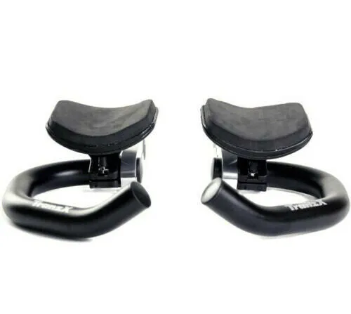 Adjustable Clip On Cycling Bicycle Triathlon / TT / Tri-Bars - 22.2mm Handlebars
