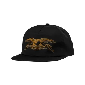 ANTI HERO BASIC EAGLE SNAPBACK - BLACK/BROWN