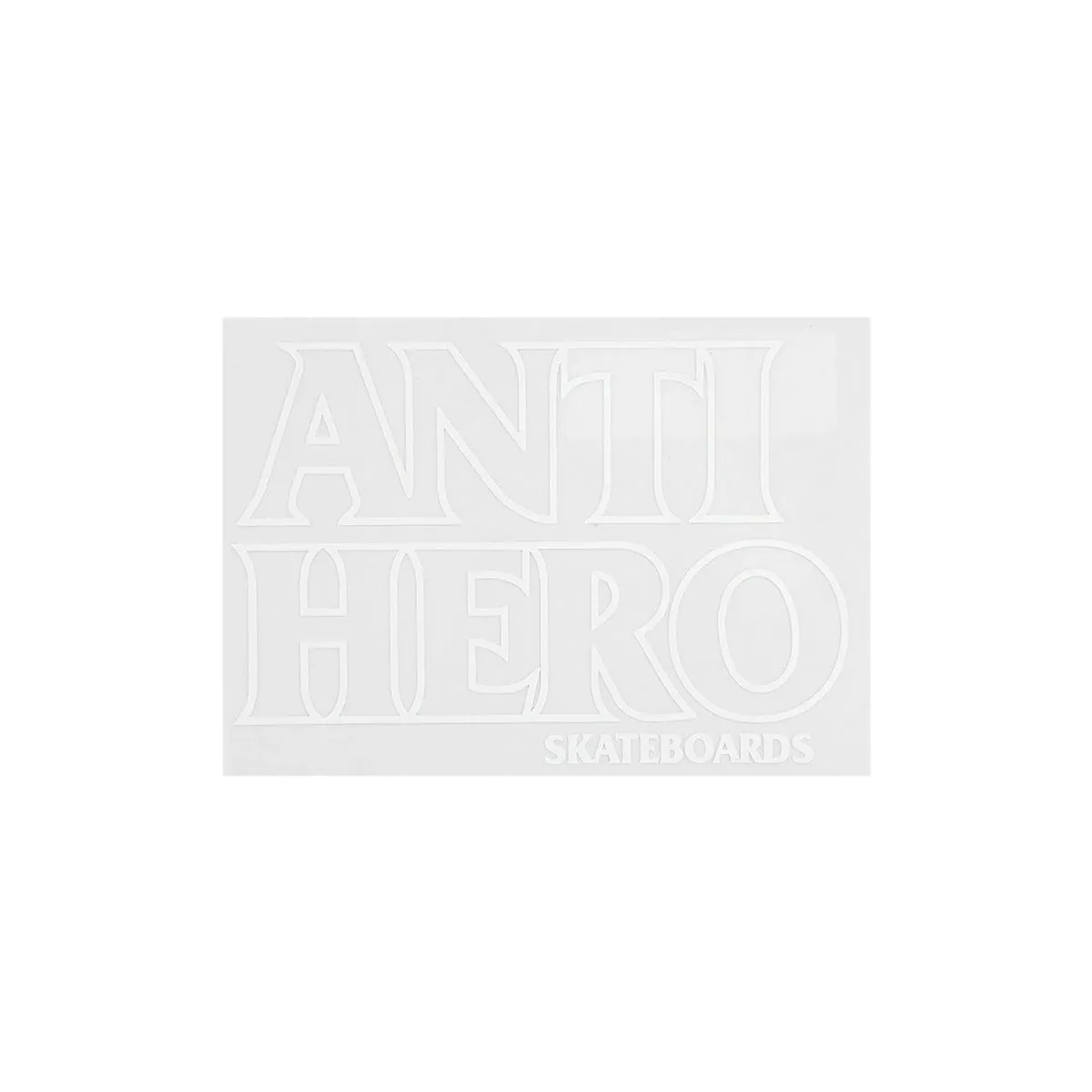 Anti Hero - Blackhero 6.5" Sticker
