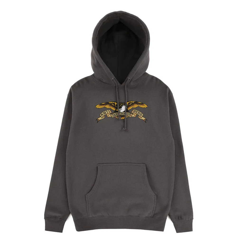ANTI HERO EAGLE HOODY - CHARCOAL