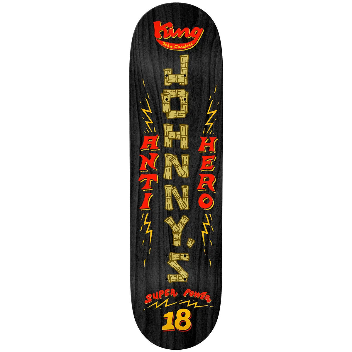Anti Hero - John Cardiel Superpowered 8.5 Skateboard Deck