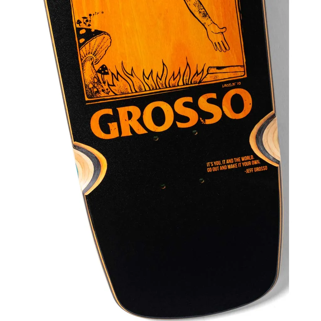 ANTI HERO SKATE SHOP DAY 2025 GROSSO HANDPLANT BLACK (VERSION #1) 9.25"