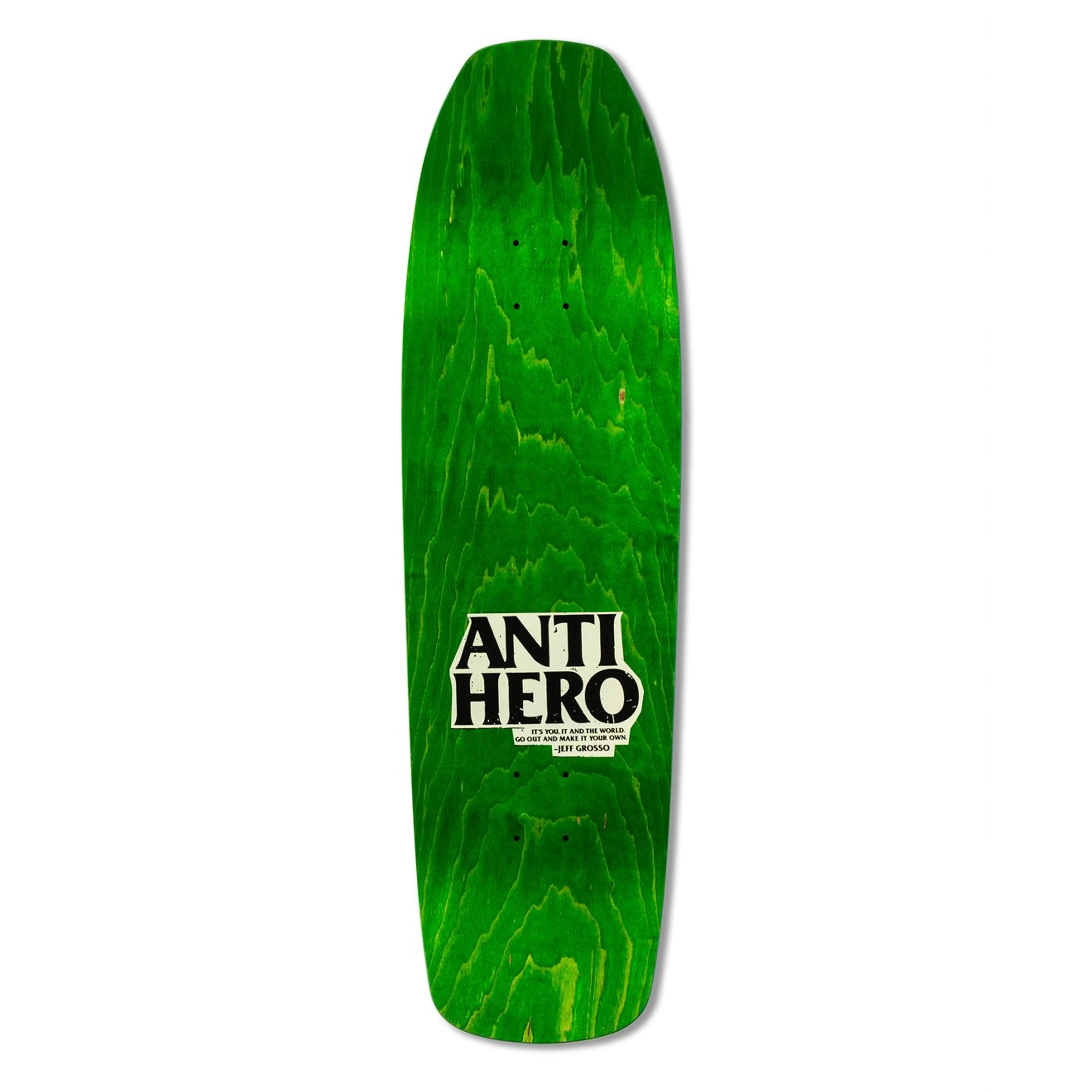 Anti Hero Skateboards x Skate Shop Day 2025 Grosso Handplant Orange Skateboard Deck - 9.25