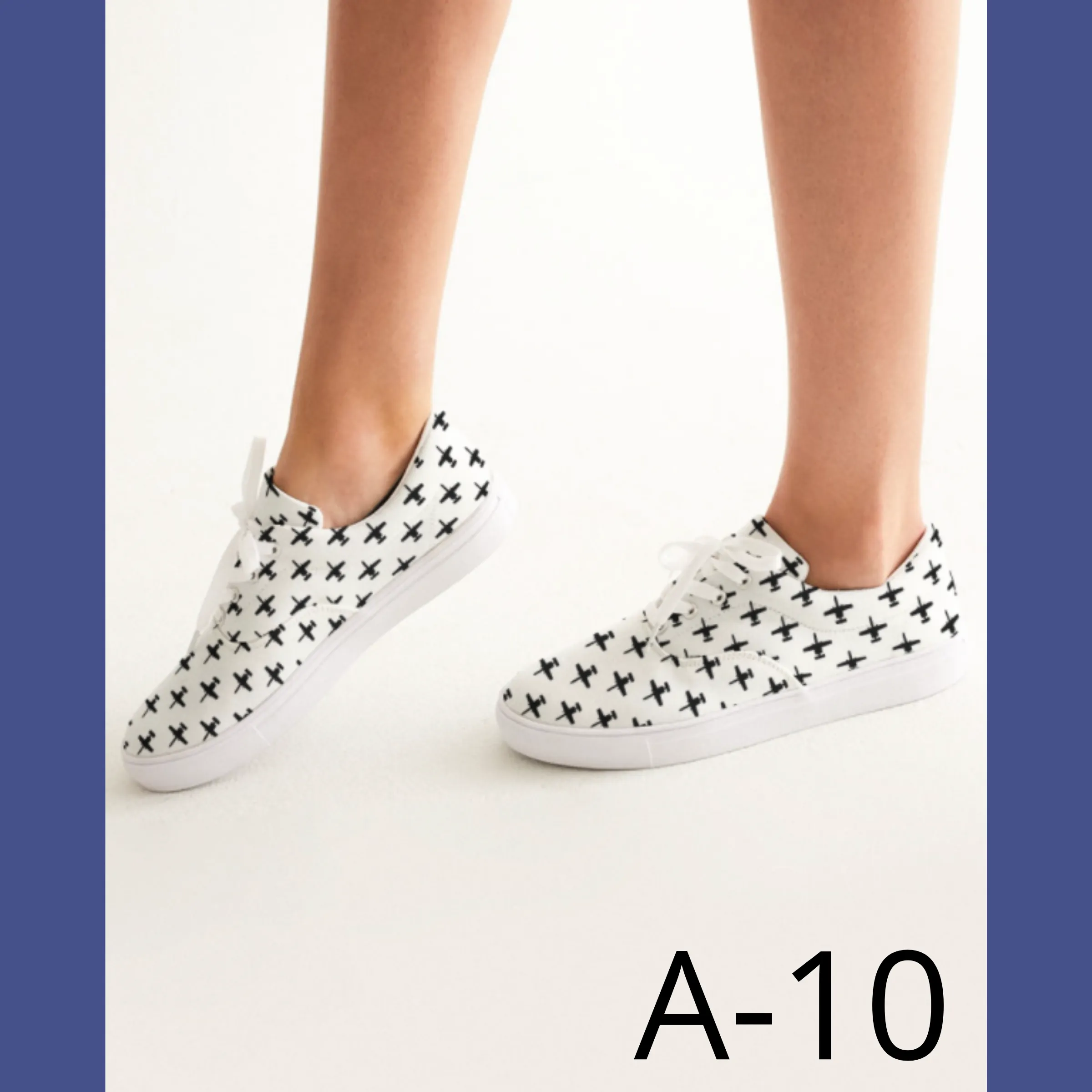 ANY Aircraft Womens 'Lace Up' Canvas Shoes (5 Colors)
