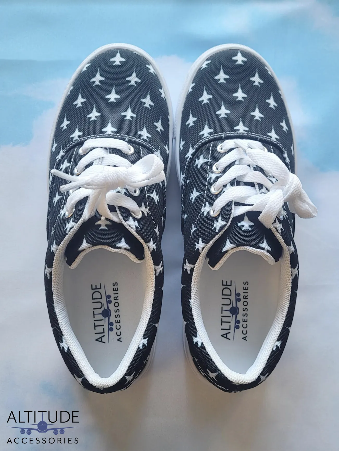 ANY Aircraft Womens 'Lace Up' Canvas Shoes (5 Colors)