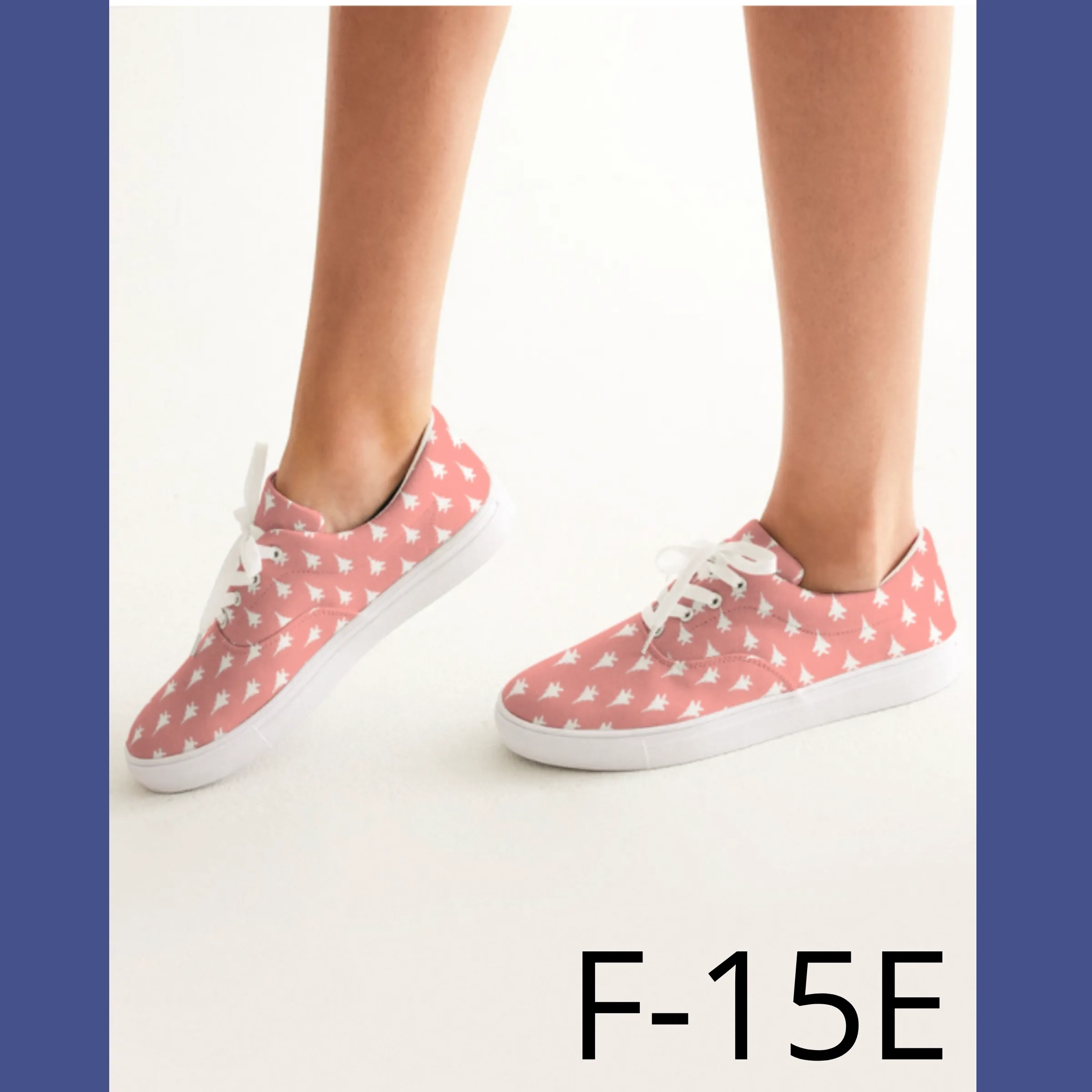 ANY Aircraft Womens 'Lace Up' Canvas Shoes (5 Colors)