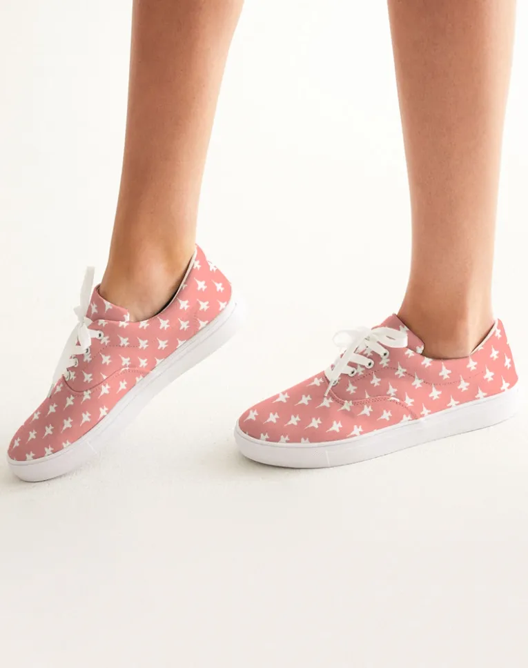 ANY Aircraft Womens 'Lace Up' Canvas Shoes (5 Colors)