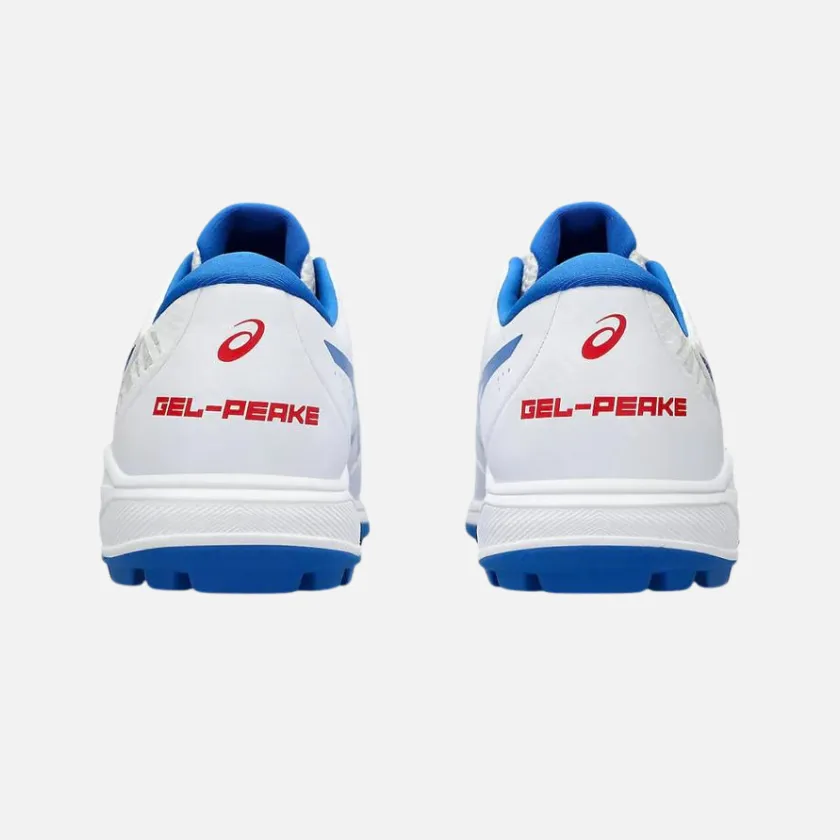 Asics Gel-Peake 2 Men's Cricket Shoes -White/Tuna Blue