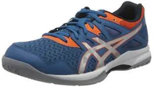 ASICS Men's Gel-Task 2 Blue Indoor Court Shoe-7 Kids UK (1071A037-400)
