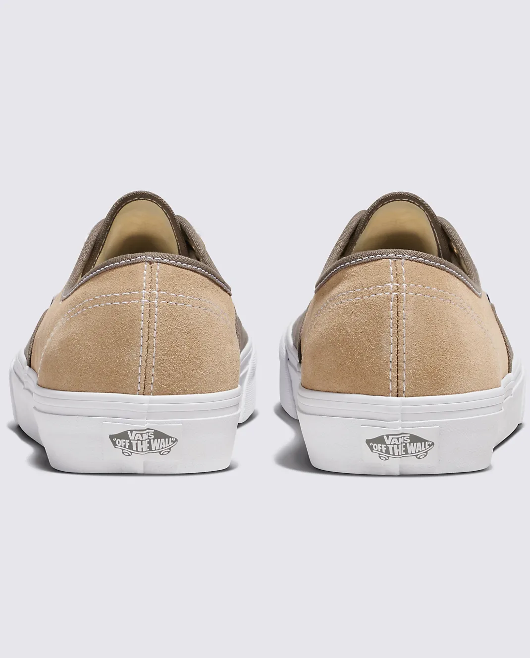 AUTHENTIC - CANVAS/SUEDE BLOCK BROWN