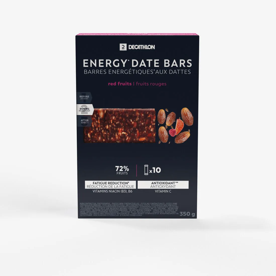 Barre énergétique aux dattes et à la banane 10x35gr