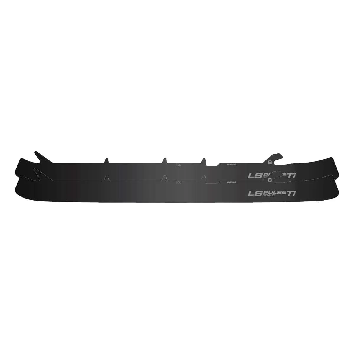 Bauer Vertexx Lightspeed Pulse TI Edge Goalie Steel Runner - 2 Pack