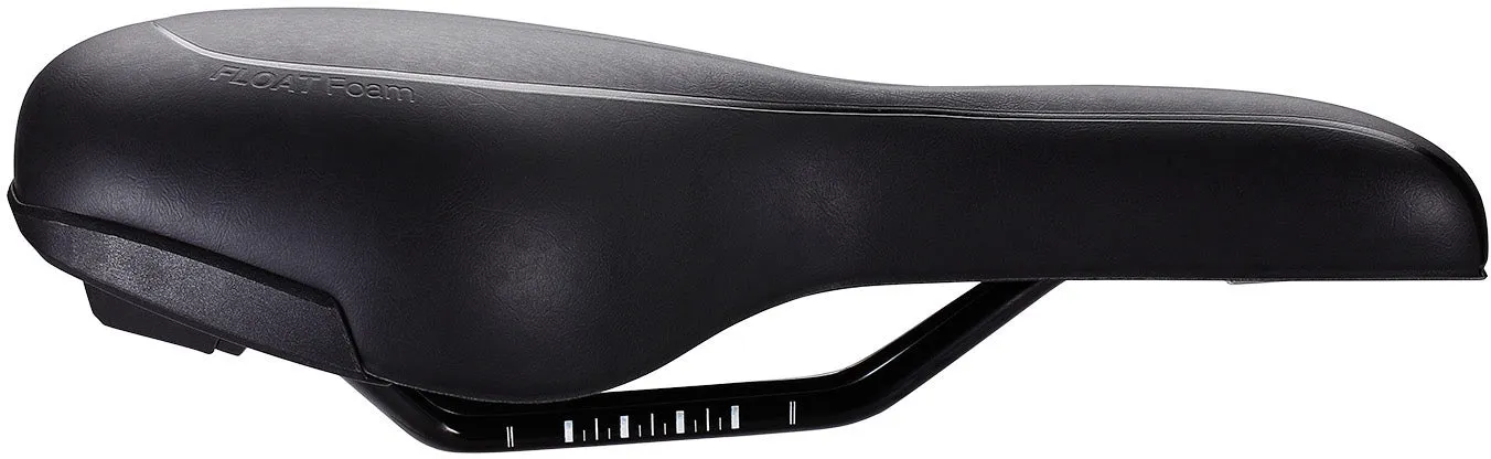 BBB Meander Active Cycling Saddle - Black