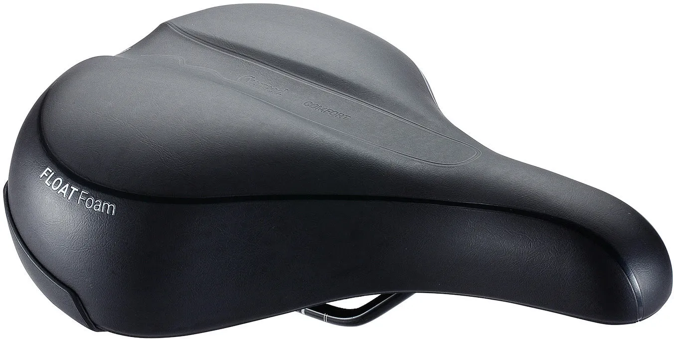 BBB Meander Relaxed Cycling Saddle - Black