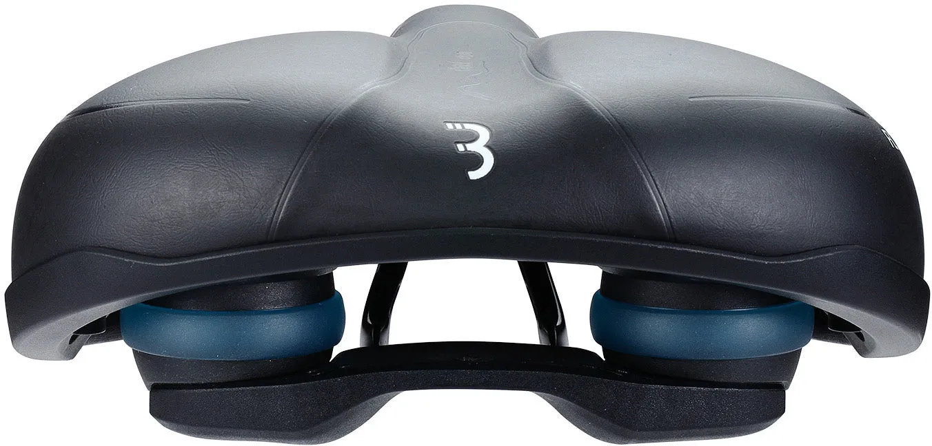 BBB Meander Relaxed Cycling Saddle - Black