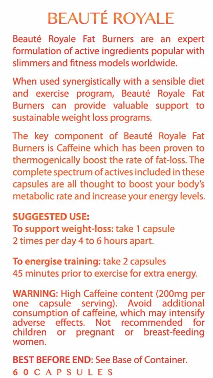 Beauté Royale Fat Burner | Best Fat Burner | Belly Fat Burner