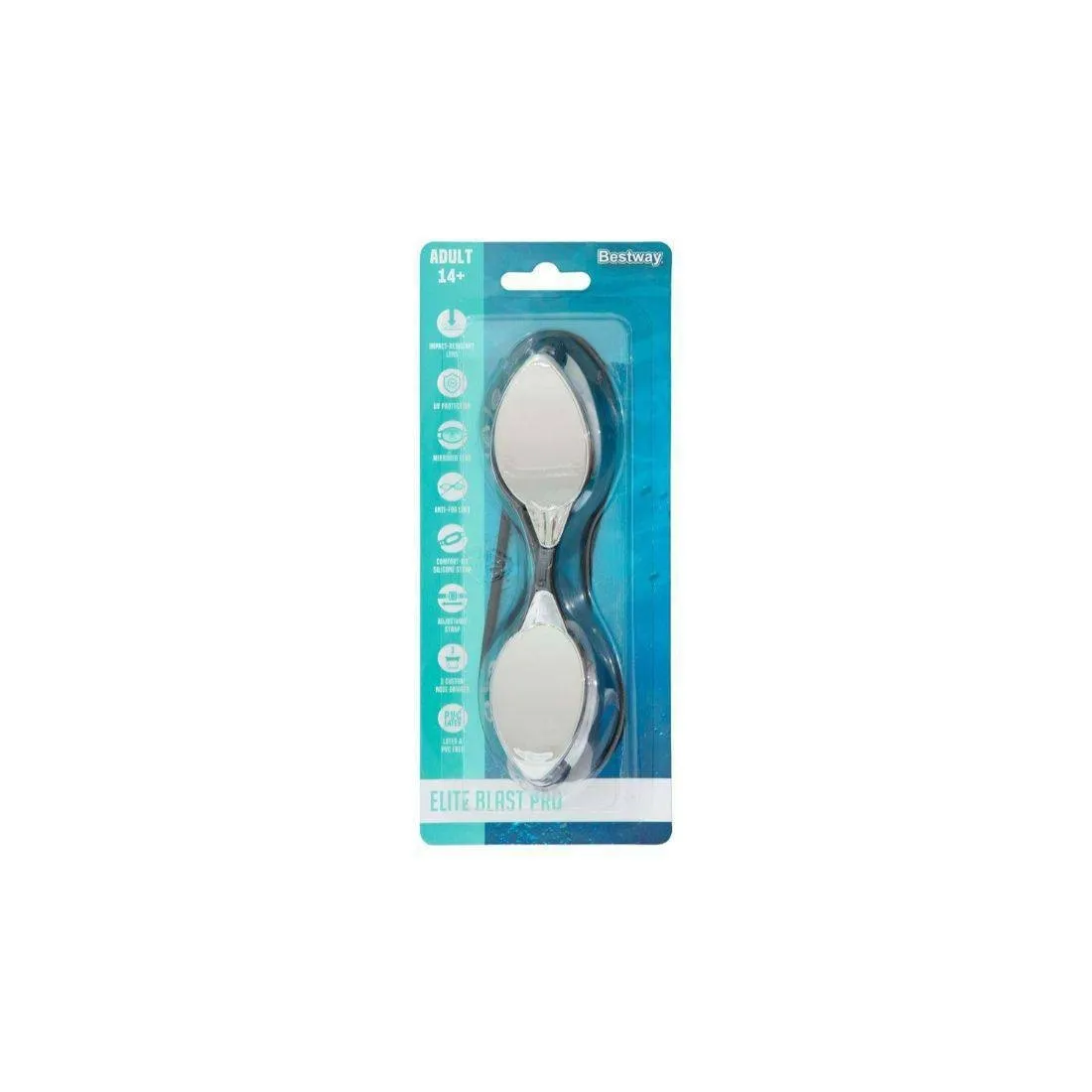 Bestway Elite Blast Pro Goggles (Contents:one pair of goggles, 3 assorted colors)