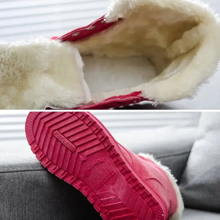 Bianca - Padded Waterproof Design Woman's Winter Orthopedic Boots