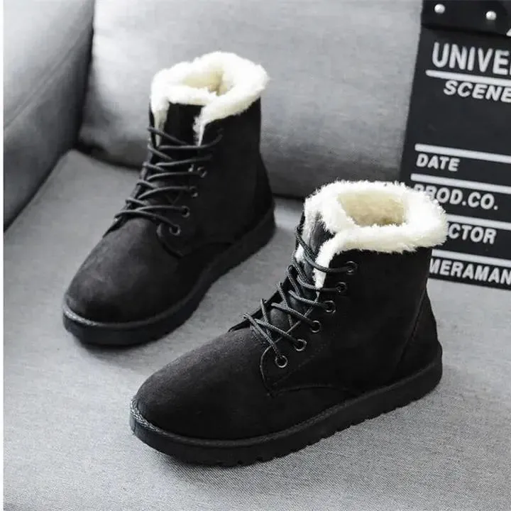 Bianca - Padded Waterproof Design Woman's Winter Orthopedic Boots