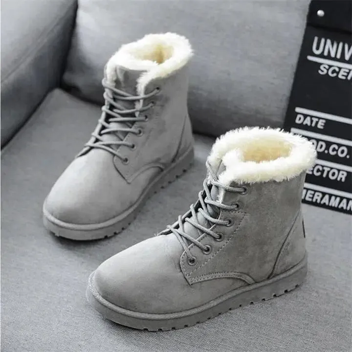 Bianca - Padded Waterproof Design Woman's Winter Orthopedic Boots