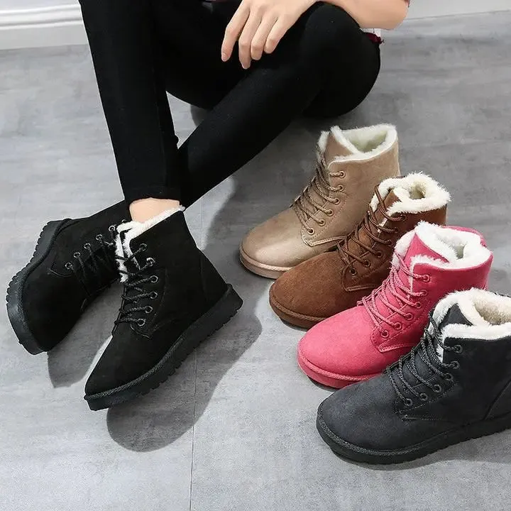 Bianca - Padded Waterproof Design Woman's Winter Orthopedic Boots