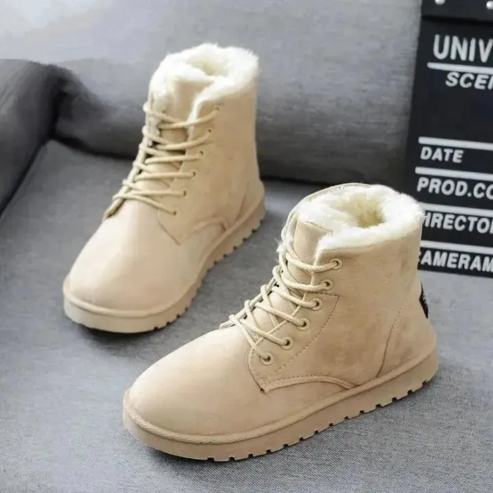 Bianca - Padded Waterproof Design Woman's Winter Orthopedic Boots