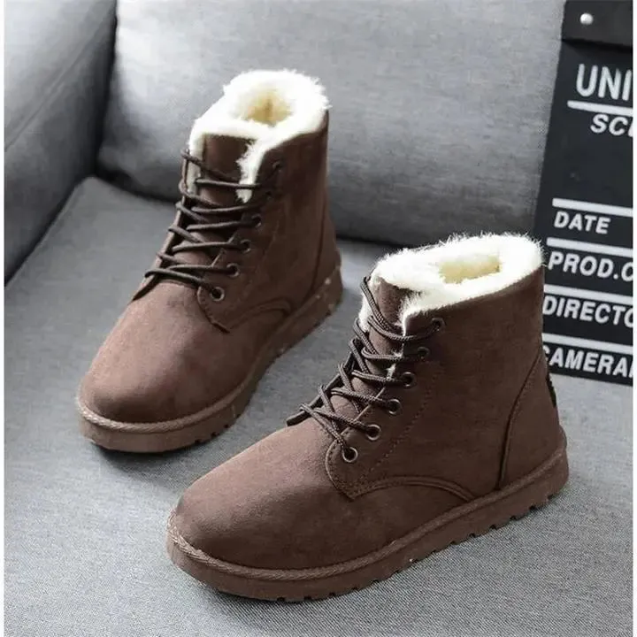 Bianca - Padded Waterproof Design Woman's Winter Orthopedic Boots