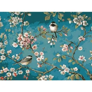 Birds - Canvastly DIY Paint By Numbers
