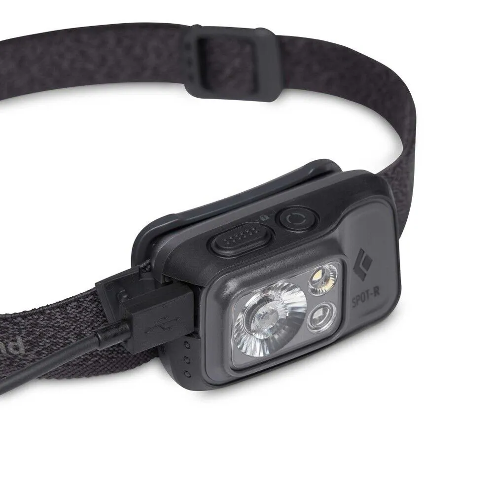 Black Diamond Spot 400-R Rechargable Headlamps Graphite