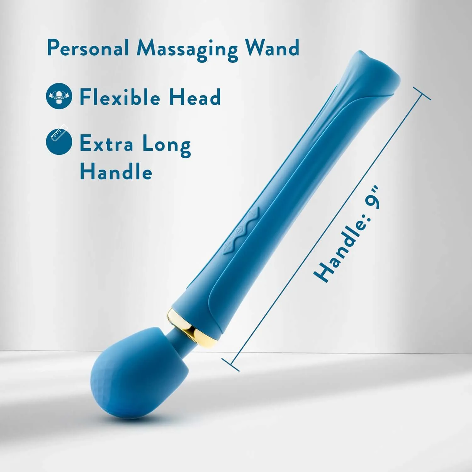 Blush - Dianna Wand Massager  - Teal