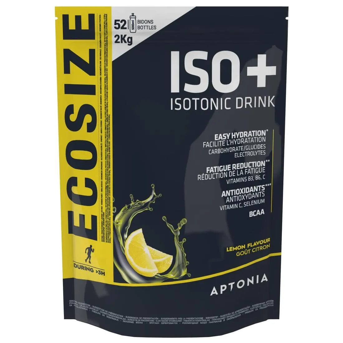 BOISSON ISOTONIQUE POUDRE ISO  CITRON 2KG