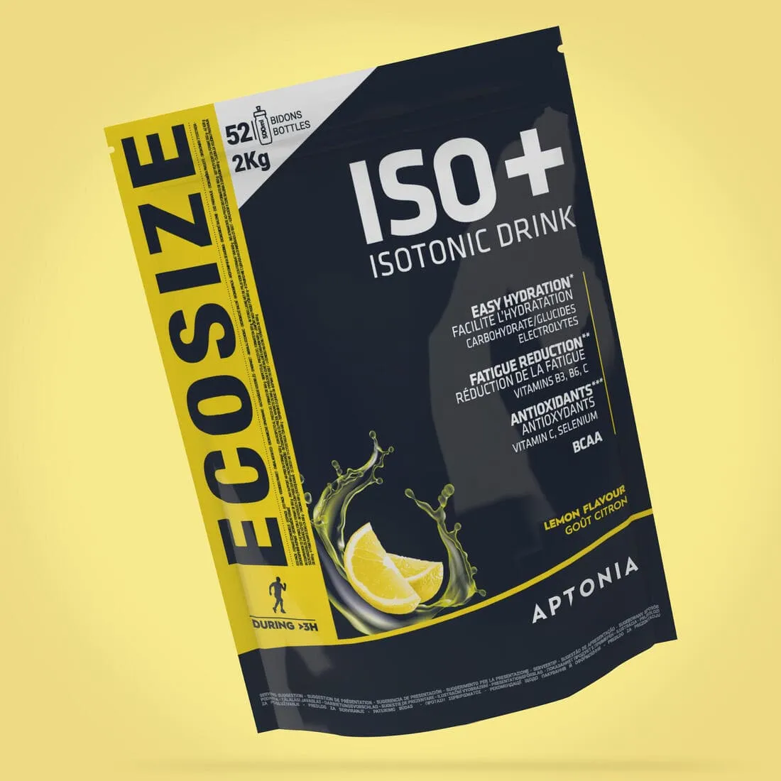 BOISSON ISOTONIQUE POUDRE ISO  CITRON 2KG