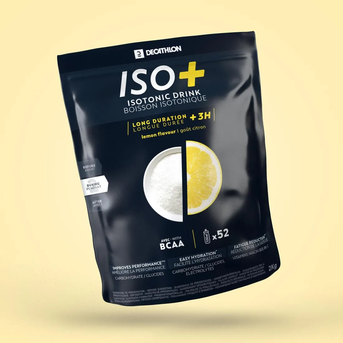 BOISSON ISOTONIQUE POUDRE ISO  CITRON 2KG