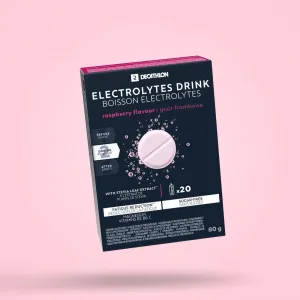 BOISSON ÉLECTROLYTES SANS SUCRE TABLETTES EFFERVESCENTES CITRON 20X4GR