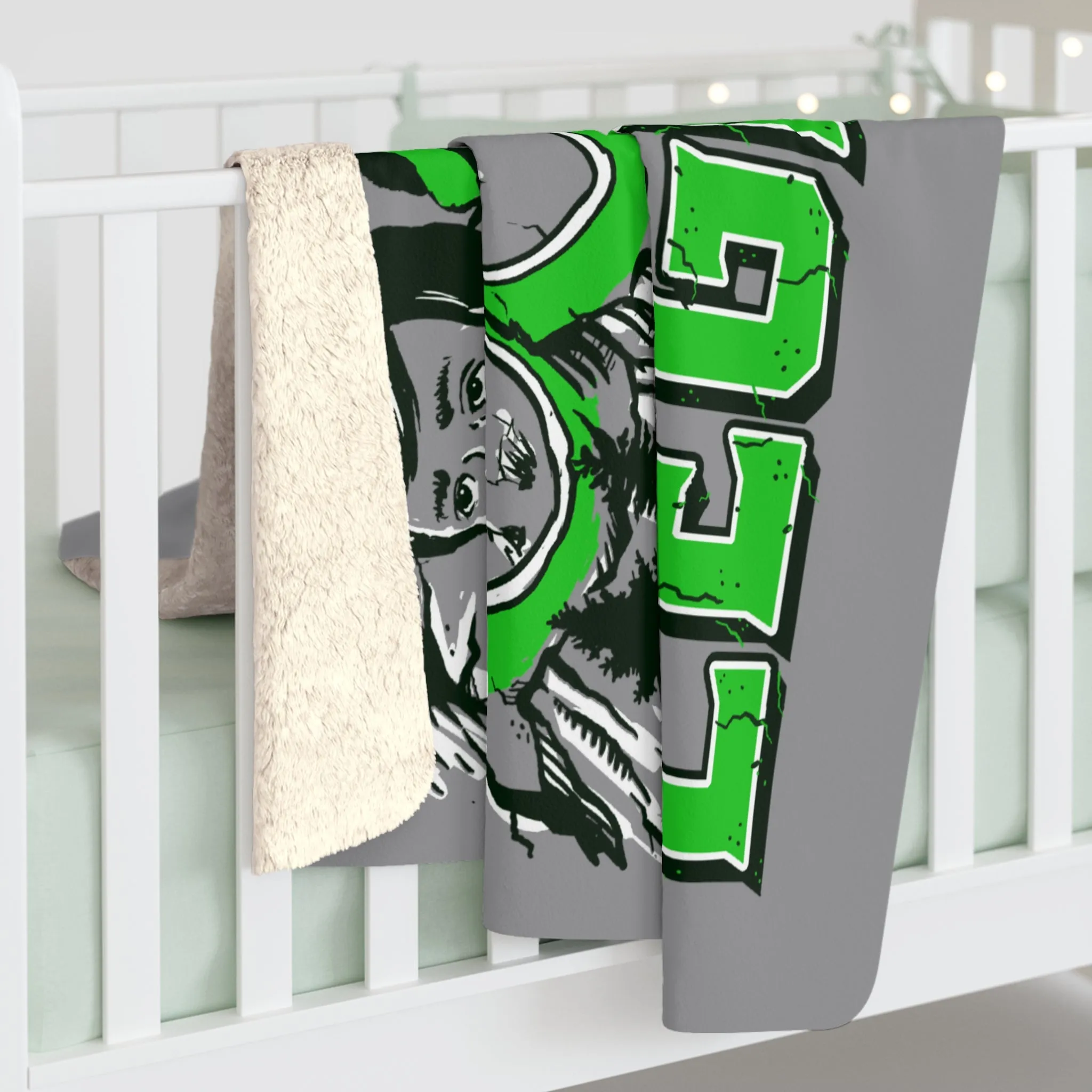 Boston Basketball Legends Sherpa Fleece Blanket
