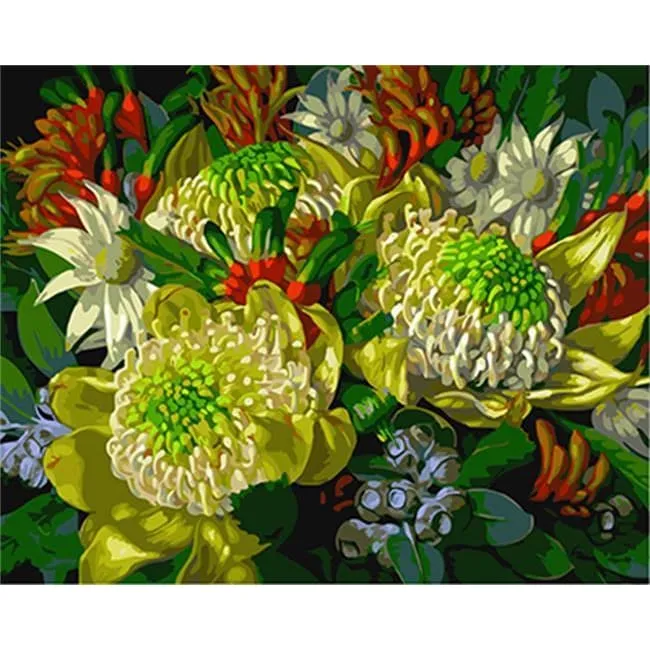Bouquet – Canvastly DIY Paint By Numbers