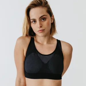 Brassière sans couture dos nageur maintien modéré Femme